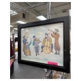 FRAMED HEBREW BAND PRINT