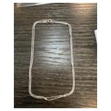 STERLING SILVER CHAIN NECKLACE