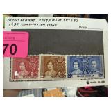 MONTSERRAT MINT SET 1937 CORONATION ISSUE