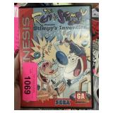 SEGA GENESIS VIDEO GAME REN & STIMPY SHOW