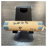 ROLL OF 2005-P JEFFERSON NICKEL ROLL
