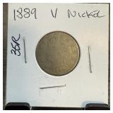 1889 LIBERTY V NICKEL