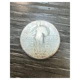 1925 STANDING LIBERTY SILVER QUARTER