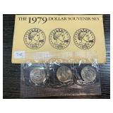 1979 P,D,S SUSAN B ANTHONY DOLLARS