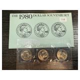1980 P,D,S SUSAN B ANTHONY DOLLARS