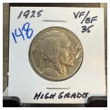 1925 BUFFALO NICKEL HIGH GRADE
