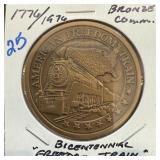 1976 BRONZE BICENTENNIAL FREEDOM TRAIN COIN