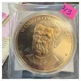 WOODROW WILSON COMMEMORATIVE COIN TOKEN