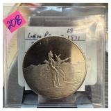 1971 GEM PROOF MEDAL LONGMONT CENTENNIAL