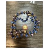DEROMA HAND MADE MURANO / VENETIAN GLASS NECKLACE