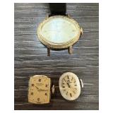 3PC WATCHES CARVELLE OMEGA AND UNIVERSAL