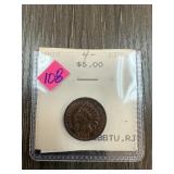 1907 INDIAN HEAD PENNY CENT