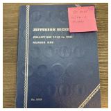 JEFFERSON NICKEL ALBUM 55 DIF W ALL 11 SILVERS