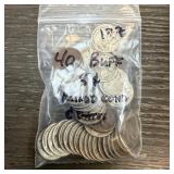 QTY 40 BUFFALO NICKELL