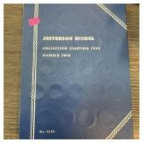 JEFFERSON NICKEL COIN ALBUM