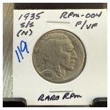 1935-S/S BUFFALO NICKEL RPM-004