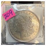 1921 MORGAN SILVER DOLLAR HIGH GRADE