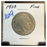 1923 BUFFALO NICKEL