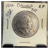 1892 COLUMBIAN EXPO SILVER HALF DOLLAR