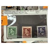 GERMAN OCC OF POLAND MINT OG SET 1944 STAMPS GERMAN OCC OF POLAND MINT OG SET 1944 STAMPS