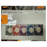 GERMAN OCC OF POLAND MINT OG SET 1943 SEMI POSTAL GERMAN OCC OF POLAND MINT OG SET 1943 SEMI POSTAL