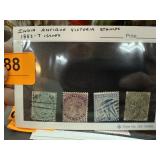 INDIA ANTIQUE VICTORIA STAMPS 1882-7 STAMPS INDIA ANTIQUE VICTORIA STAMPS 1882-7 STAMPS