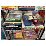 LARGE LOT OF BOARD GAMES LARGE LOT OF BOARD GAMES