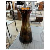 LARGE ART GLASS VASE LARGE ART GLASS VASE