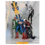 LOT OF MARVEL ACTION FIGURES DR DOOM VENOM ULTRON+ LOT OF MARVEL ACTION FIGURES DR DOOM VENOM ULTRON+