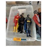 LOT OF DC ACTION FIGURES FLASH / BATMAN LOT OF DC ACTION FIGURES FLASH / BATMAN