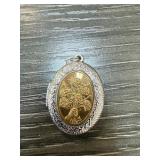 STERLING SILVER FRANKLIN MINT LOCKET STERLING SILVER FRANKLIN MINT LOCKET