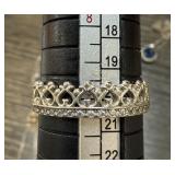 STERLING SILVER RING STERLING SILVER RING