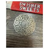 SIGNED GALLO PEWTER BROOCH / PIN SIGNED GALLO PEWTER BROOCH / PIN