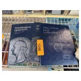 WHEAT / MEMORIAL PENNIES CENTS & QUARTERS BOOK WHEAT / MEMORIAL PENNIES CENTS & QUARTERS BOOK