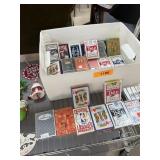 VERY LARGE LOT OF MIXED PLAYING CARDS VERY LARGE LOT OF MIXED PLAYING CARDS