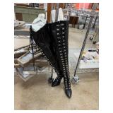 SZ 9 SEXY THIGH HIGH BOOTS W BAG SZ 9 SEXY THIGH HIGH BOOTS W BAG
