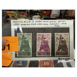 MEXICO C91-3 MINT OG 1939 WORLD'S FAIR NY STAMPS MEXICO C91-3 MINT OG 1939 WORLD'S FAIR NY STAMPS