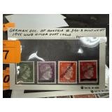 GERMAN OCC OF AUSTRIA 390-3 MINT NH SET 1945 WWII GERMAN OCC OF AUSTRIA 390-3 MINT NH SET 1945 WWII