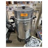 LARGE WEST BEND COFFEE PERCOLATOR LARGE WEST BEND COFFEE PERCOLATOR