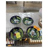 4PC TALAVERA SIGNED VENEGAS BOWLS 4PC TALAVERA SIGNED VENEGAS BOWLS