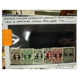 DANZIG LEAGUE OF NATIONS 1921-2 POST WWI STAMPS DANZIG LEAGUE OF NATIONS 1921-2 POST WWI STAMPS