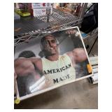 2PC VINTAGE HULK HOGAN POSTERS