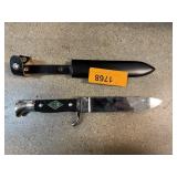 C JUL HERBERTZ GERMAN FIXED BLADE KNIFE