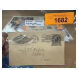 ANTIQUE 1905 NY NY CANCEL POSTCARD
