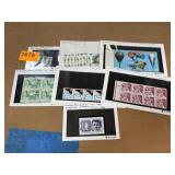 LOT OF MIXED STAMP BLOCKS / STAMP