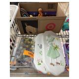 MARBLES / BOX OF TOYS / WALL PLAQUES