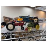 VINTAGE TOY TRACTOR & OTHER
