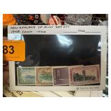 NEW ZEALAND MINT SET 1948 COMM ISSUE STAMPS