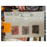 ANTIQUE NEW ZEALAND VICTORIA 1882/95 ISSUES