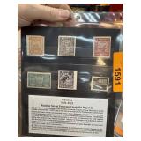 RUSSIA 1921-3 6PC STAMPS